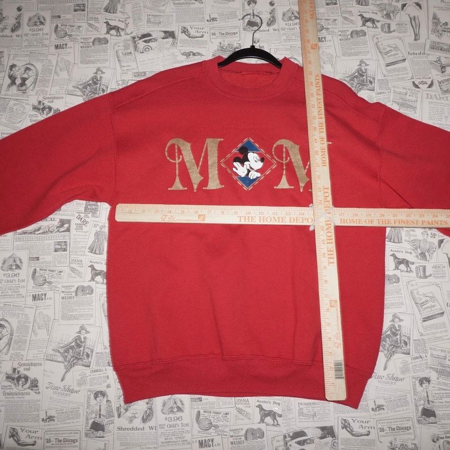 Disney Medium- Vintage Y2K Mickey Mouse disneyland 1990s sweatshirt Size US M / EU 48-50 / 2 - 4 Thumbnail