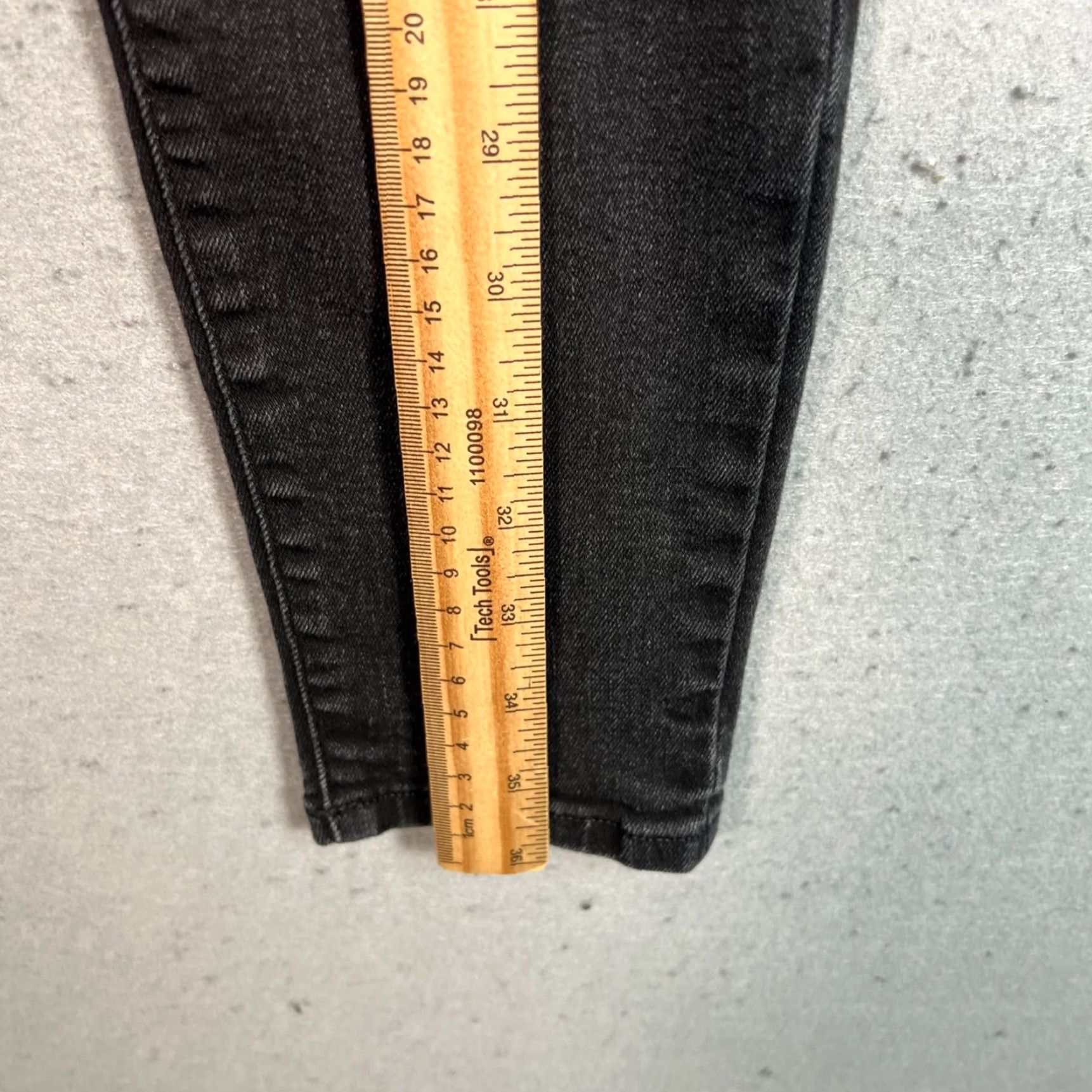 Everlane Everlane The High Rise Skinny Jeans Womens Size 27 Black Denim Size 26" / US 2 / IT 38 - 6 Thumbnail