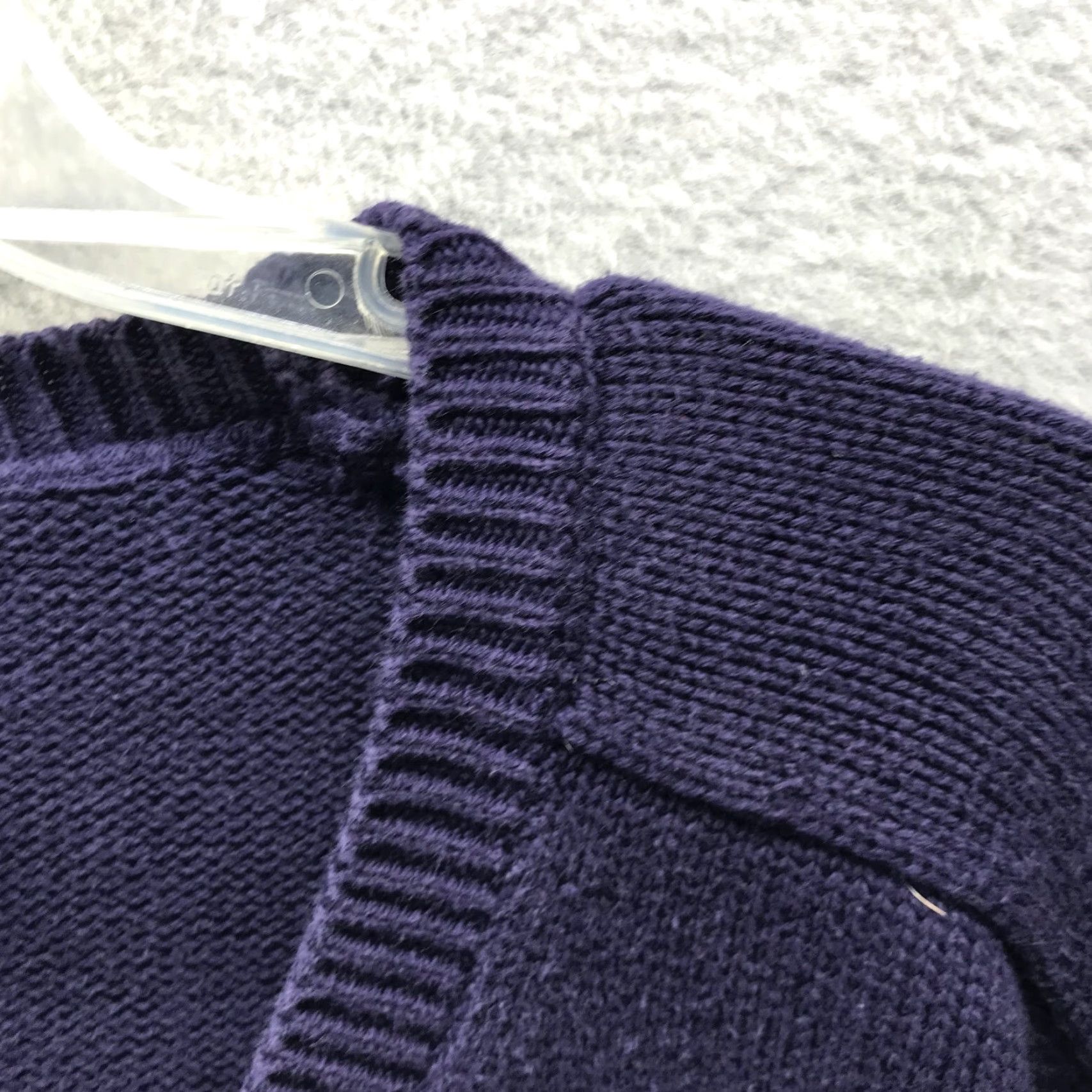 Lands' End VINTAGE Lands End Sweater Mens XL Blue Fisherman Knit Crew Neck Button 80s 90s USA Mens XL Blue Lands' End Sweater Size US XL / EU 56 / 4 - 5 Thumbnail