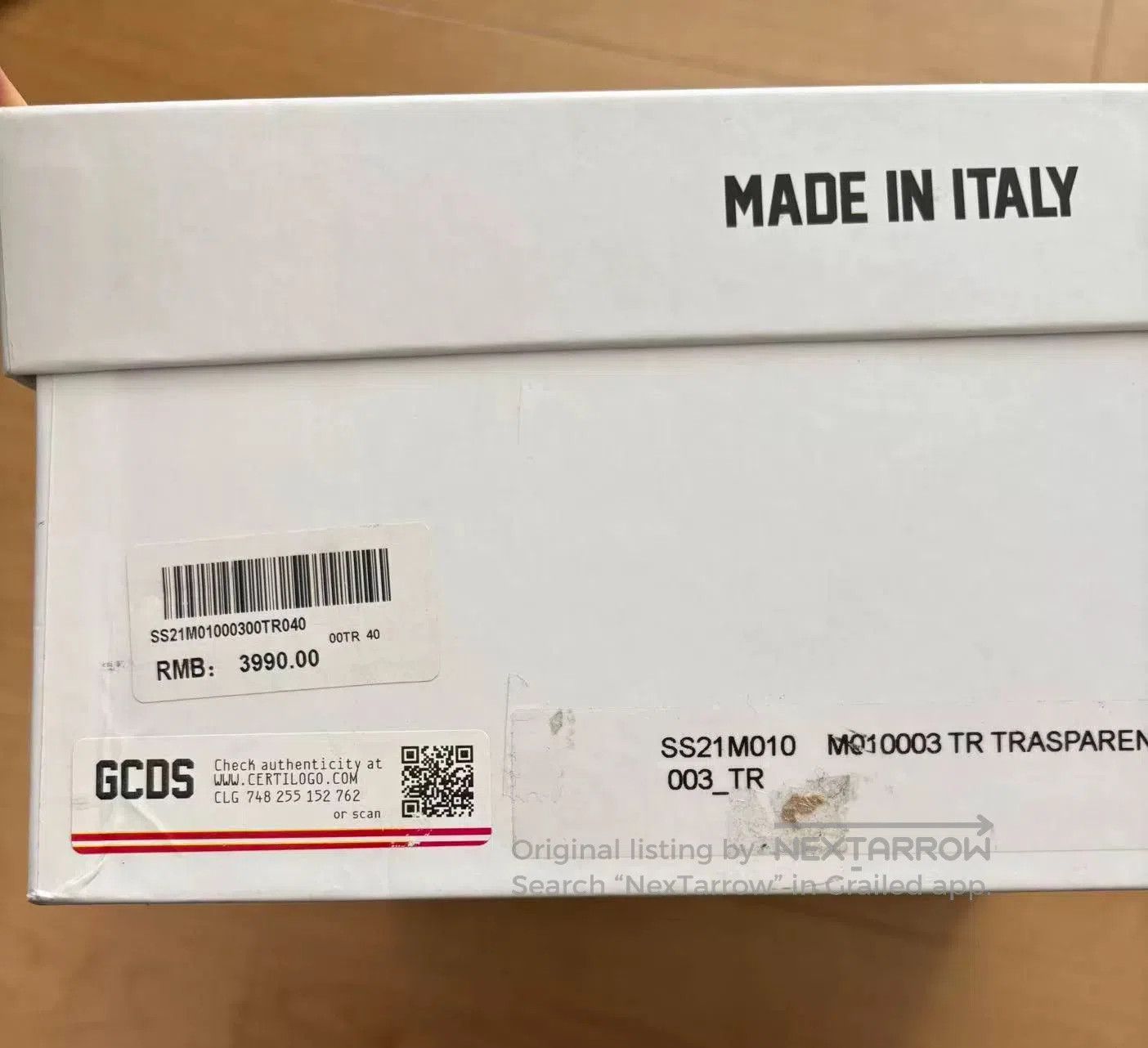 GCDS GCDS Transparent Sneakers Size 40 Italy. Size US 7 / EU 40 - 5 Thumbnail