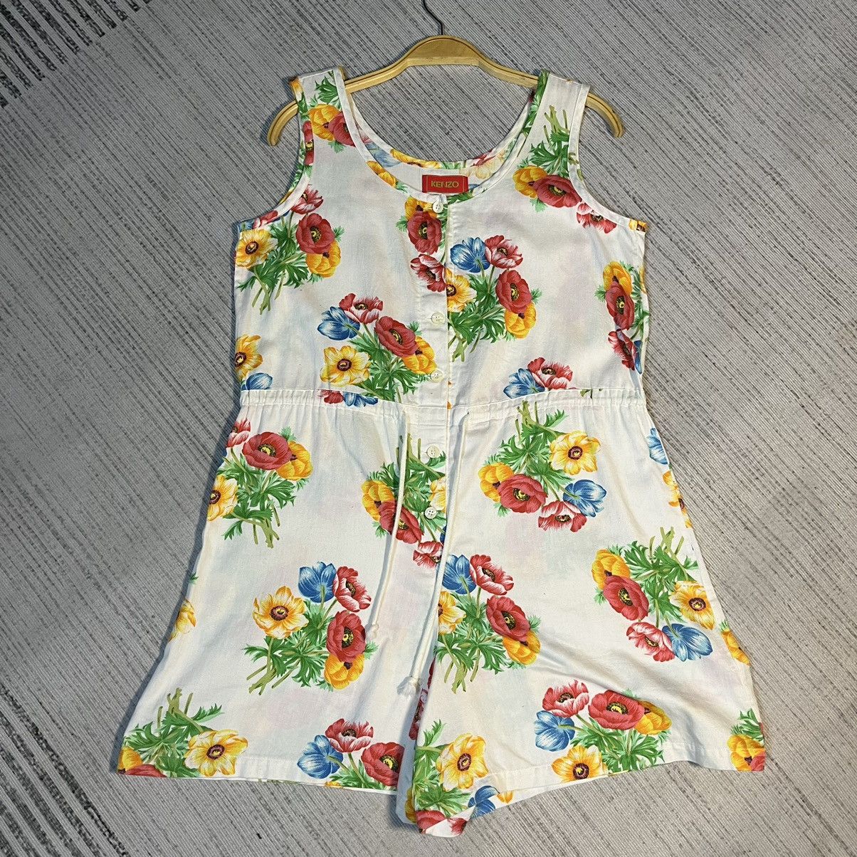 Kenzo × Vintage Vintage kenzo Midi Dress Size M / US 6-8 / IT 42-44 - 3 Thumbnail