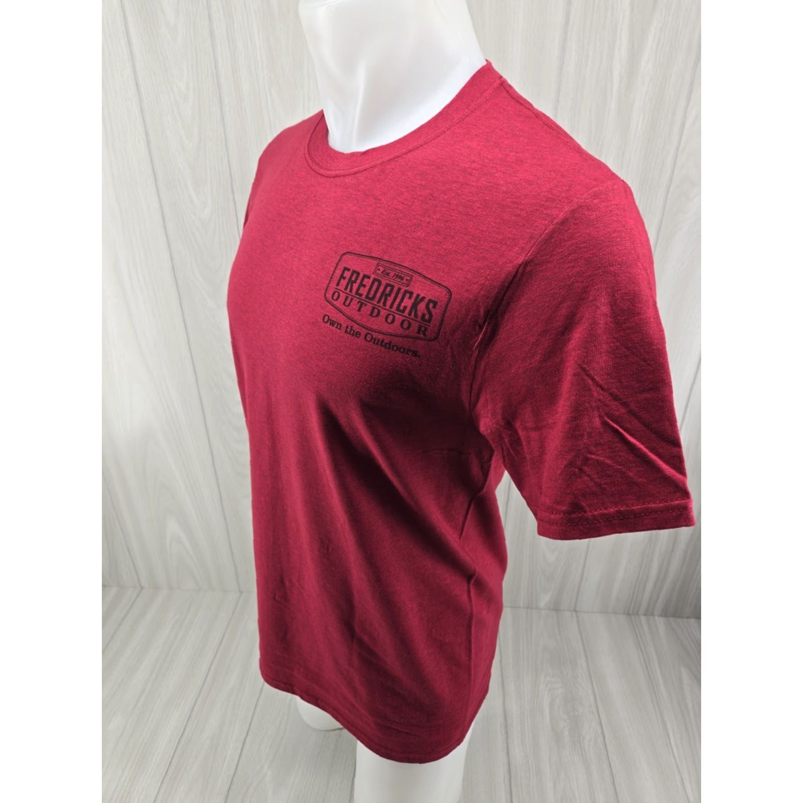 Fruit Of The Loom Fruit of the Loom Fredricks Outdoor Alabama Red Men's Shirt Size Medium T-Shirt Short Sleeve Regular Red, Outdoor, Men's Shirt, M Size US M / EU 48-50 / 2 - 4 Thumbnail