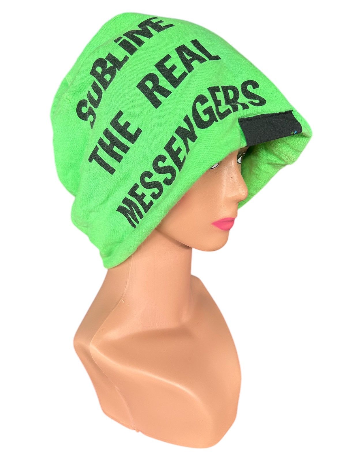 Japanese Brand × Kapital × Vintage Sublime Japanese Punk Bondage Style Big Beanie Hats Size ONE SIZE - 1 Thumbnail
