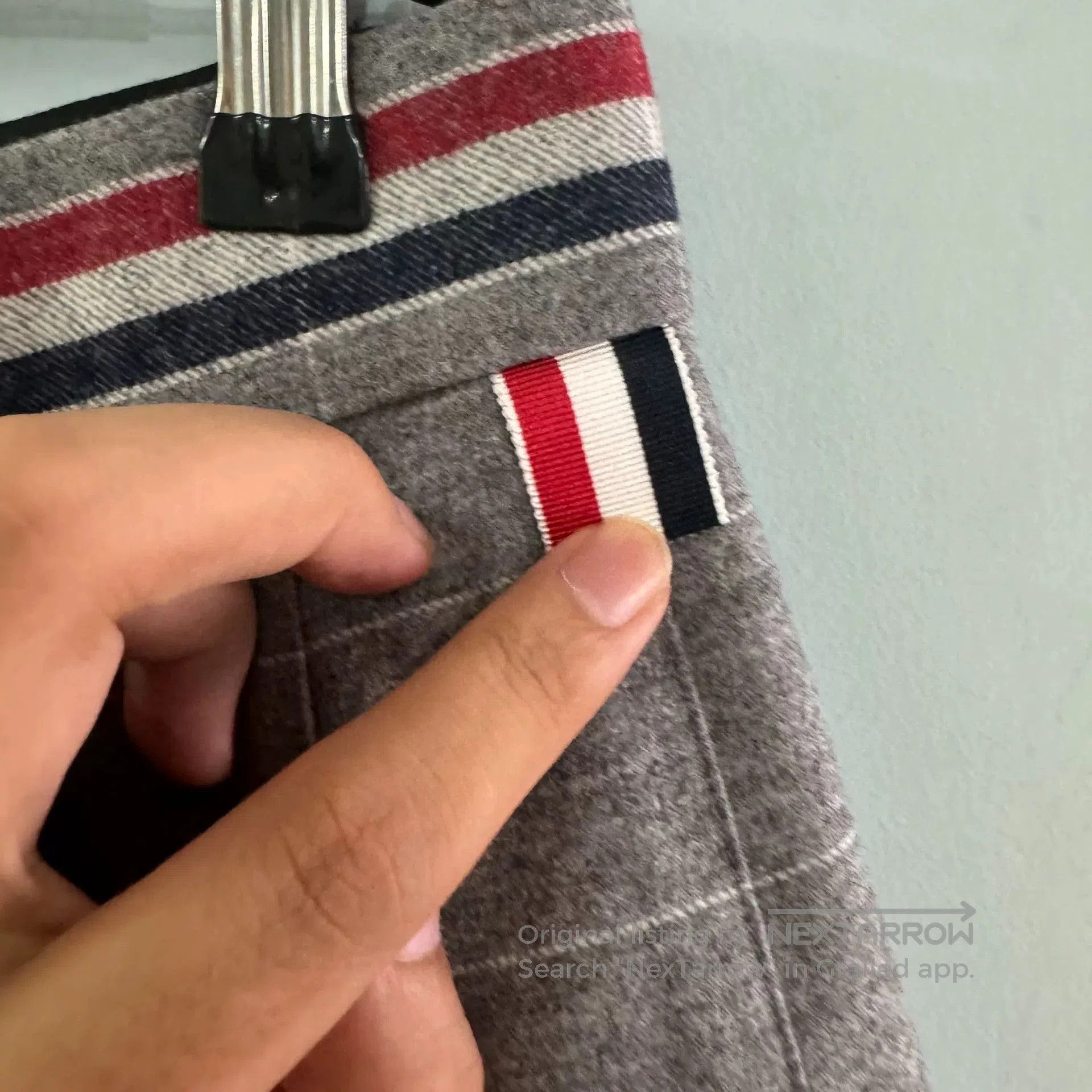 Thom Browne Thom Browne Gray Pleated Mini Skirt. Size 39" - 9 Thumbnail