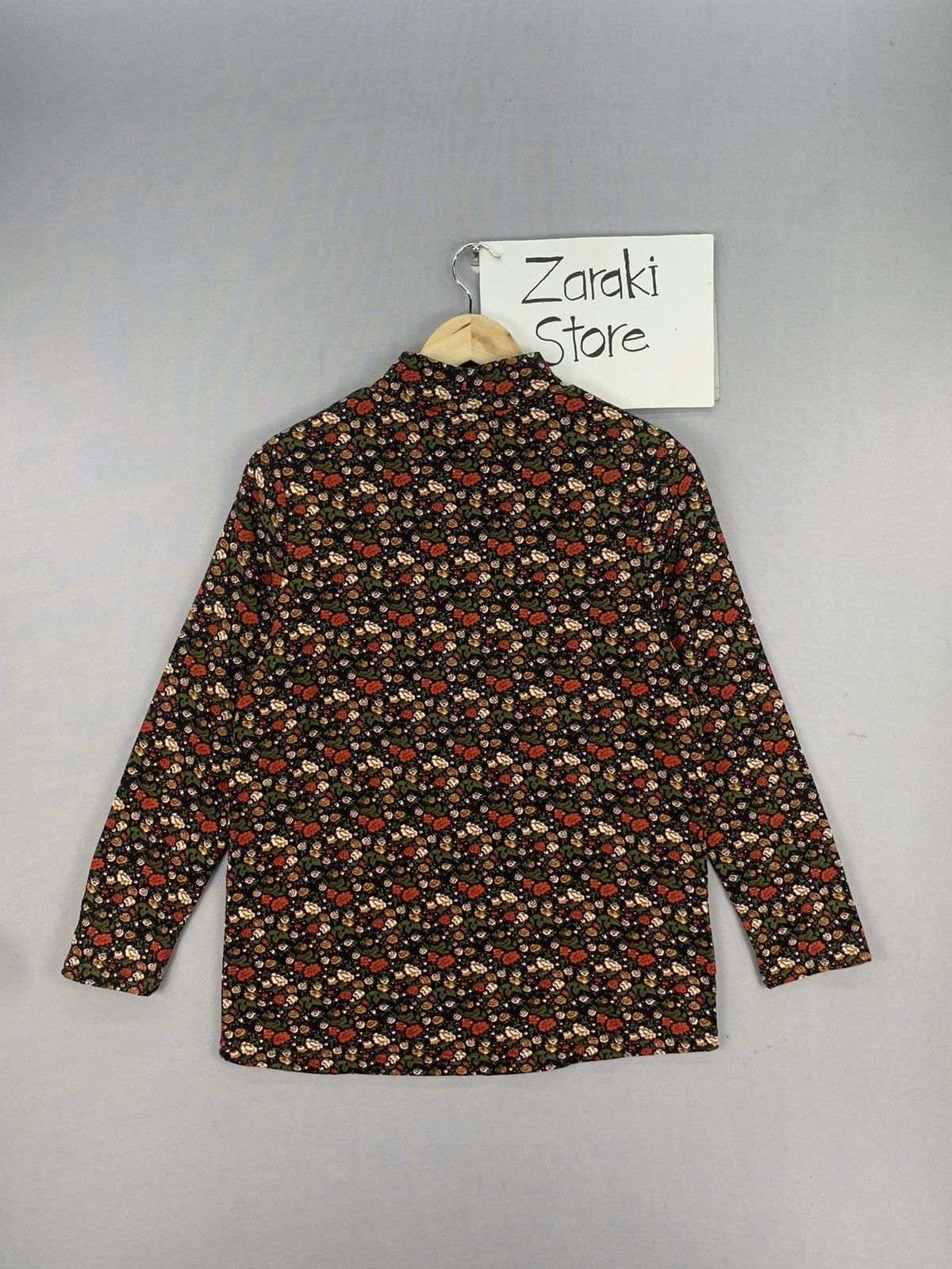 Japanese Brand × Other × Vintage Vintage Y2K Pursuit De Ideal Floral Red Blouse Size S / US 4 / IT 40 - 9 Thumbnail