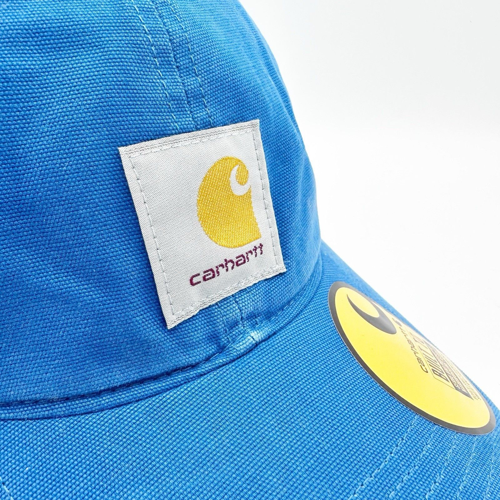 Carhartt New CARHARTT Force Canvas Mesh Back Hat Blue Front Patch Size ONE SIZE - 3 Thumbnail