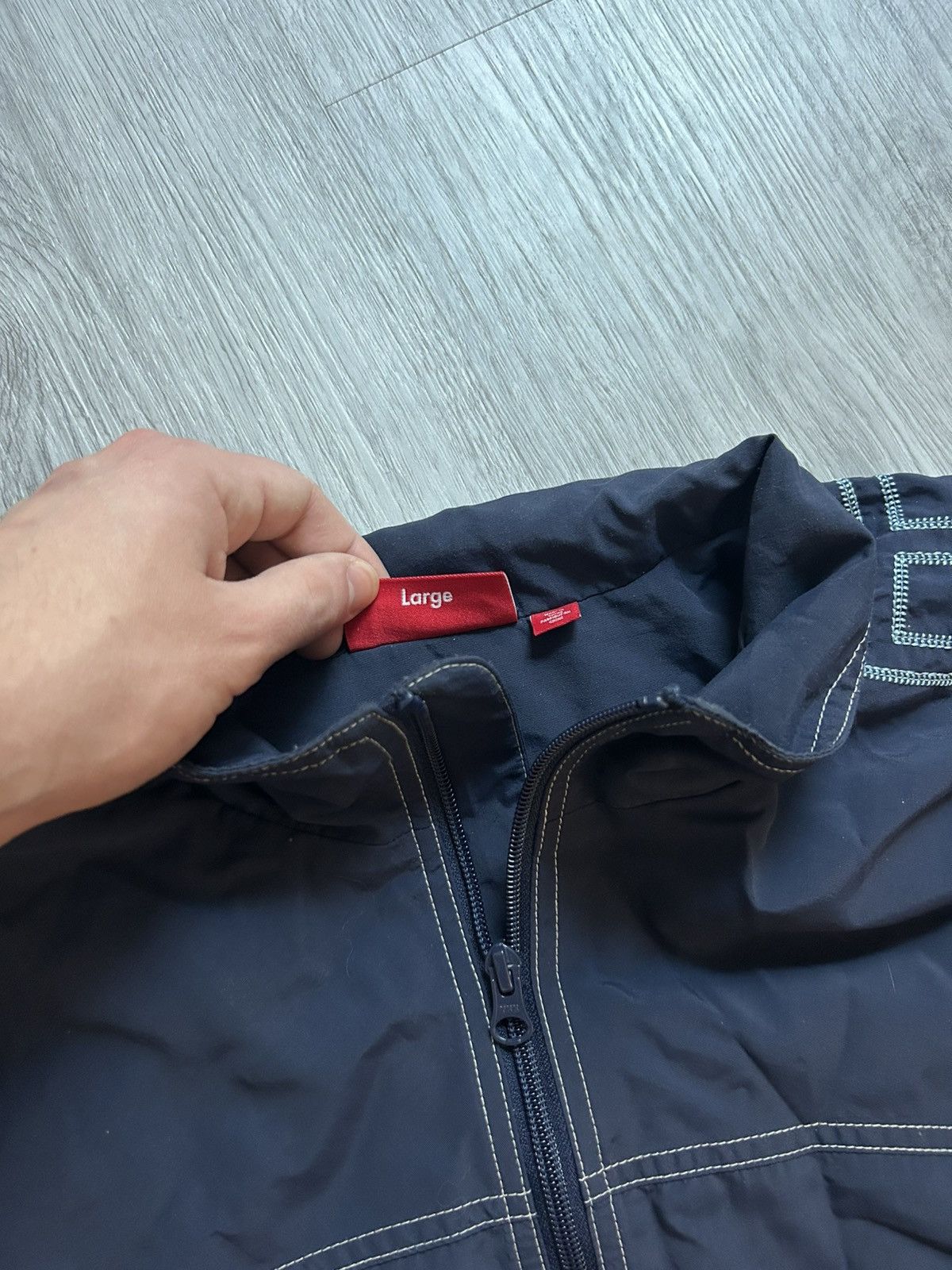 Supreme Supreme Embroidered Track Jacket Size US L / EU 52-54 / 3 - 2 Thumbnail