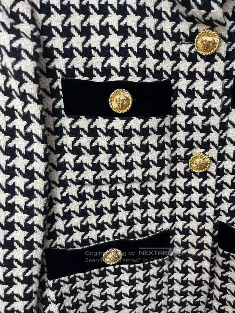 Gucci Gucci Bird check coat Size S / US 4 / IT 40 - 2 Thumbnail