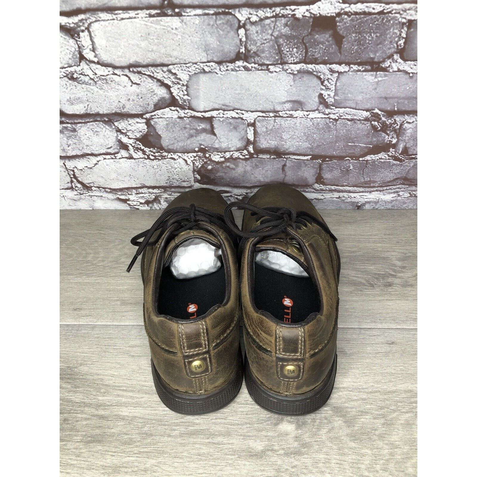 Merrell Merrell Brown Leather World Rambler Lace Up Casual Shoes Men Size US 9 / EU 42 - 6 Thumbnail