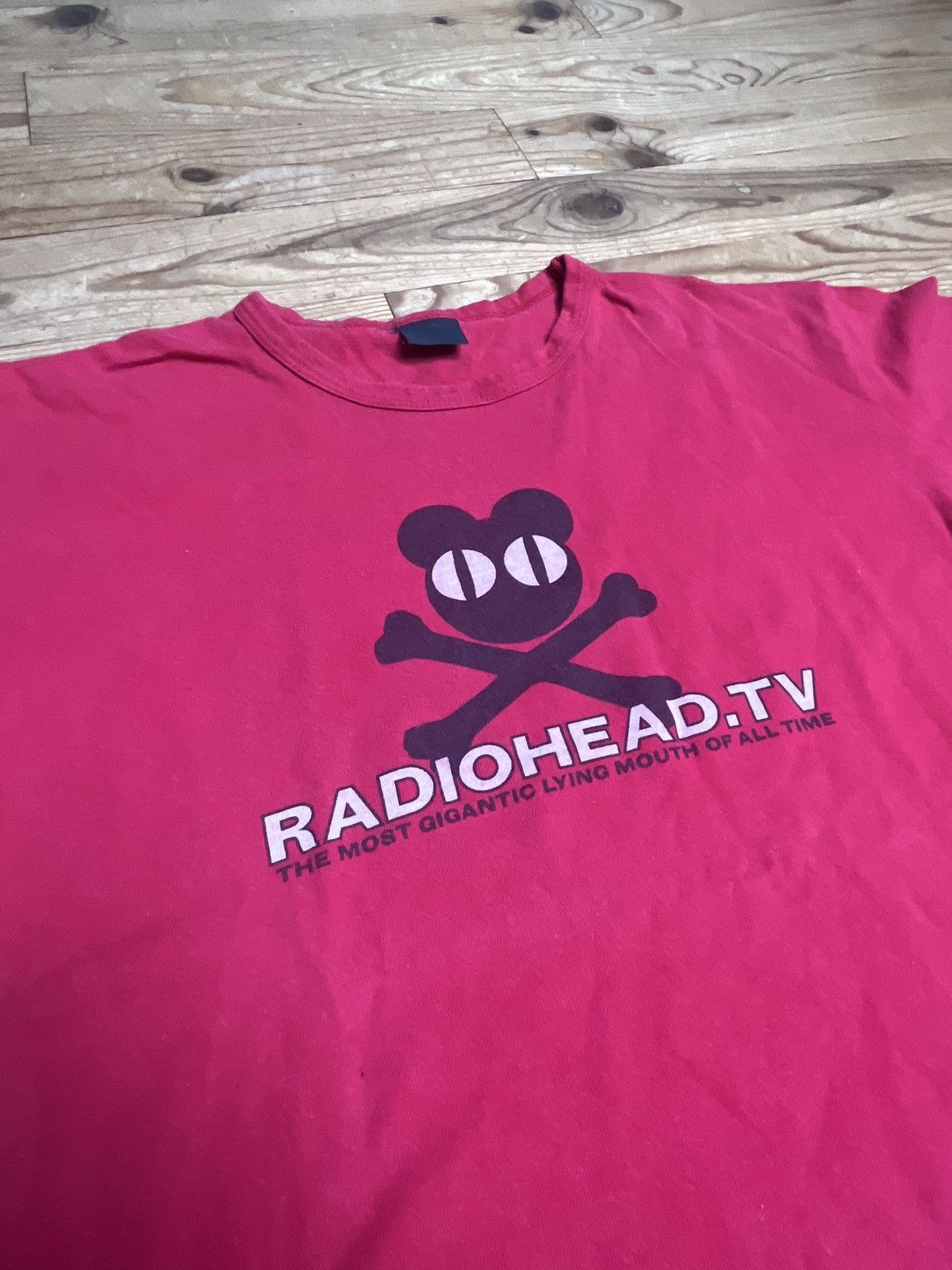 Band Tees Radiohead TV w.a.s.t.e vintage Tee Size US M / EU 48-50 / 2 - 2 Thumbnail