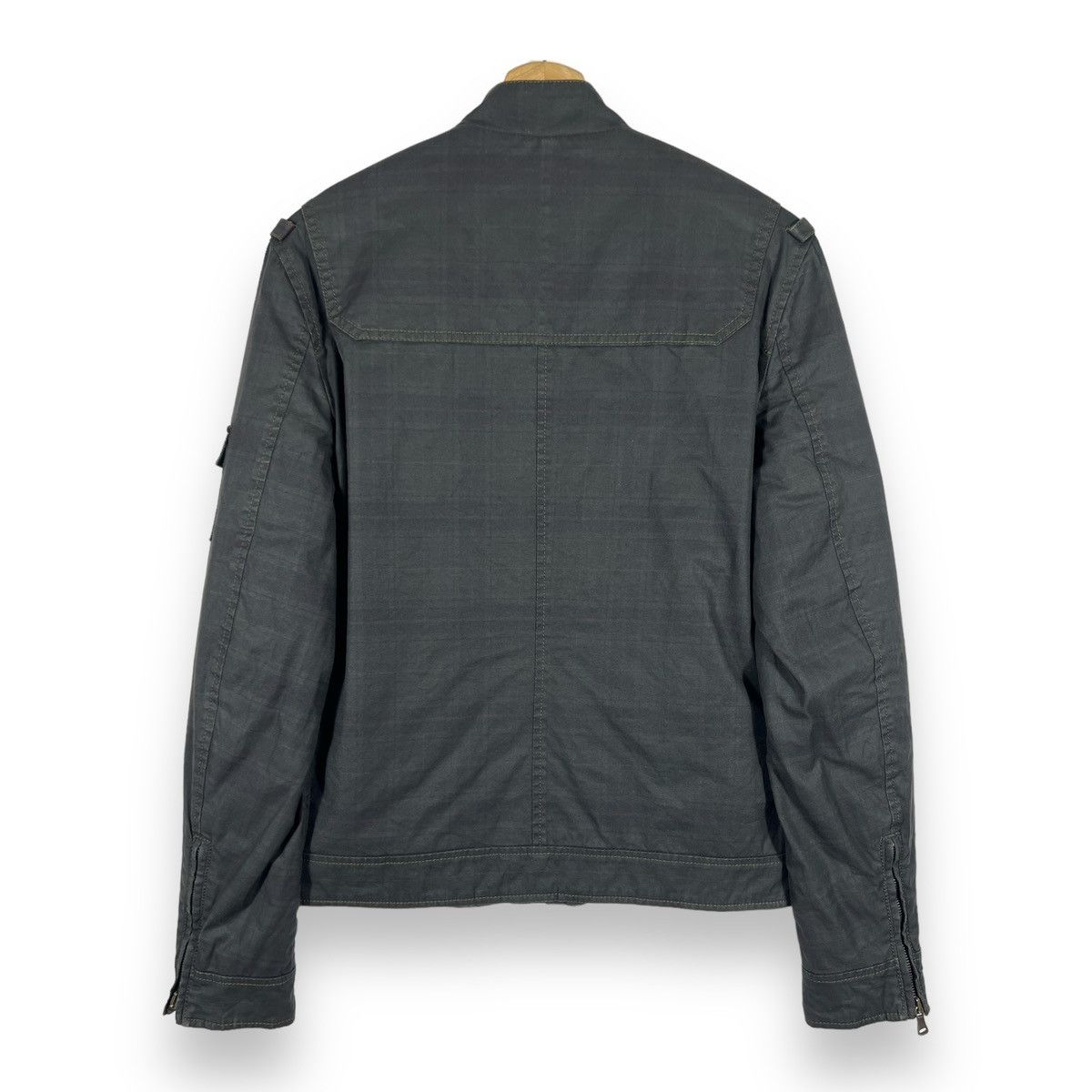 DAVID NAMAN 🔥 DAVID MAYER NAMAN ITALIAN PLAID BIKER JACKET - S Size US S / EU 44-46 / 1 - 12 Thumbnail