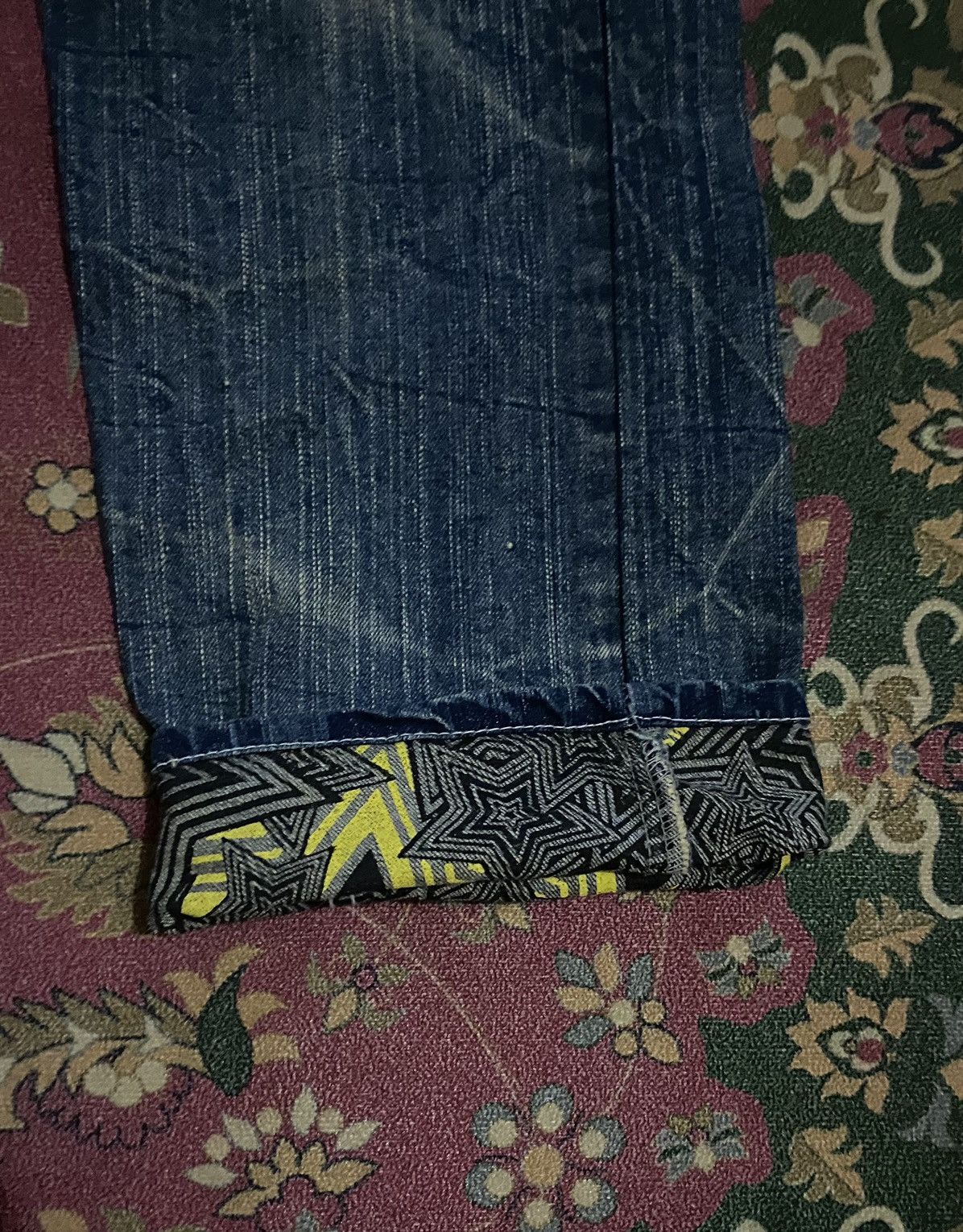 Hysteric Glamour Vintage Jack Serika Double Waist Lightning Style Size US 33 - 5 Thumbnail