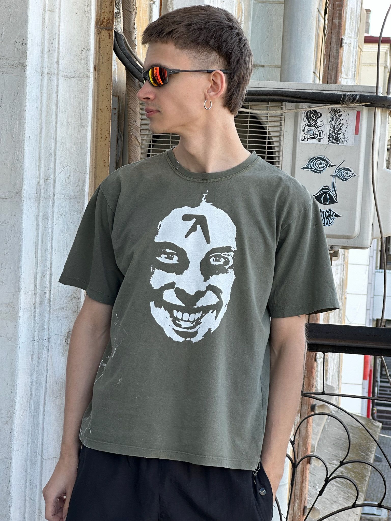 Band Tees Vintage Aphex Twin T Shirt Size US M / EU 48-50 / 2 - 6 Thumbnail
