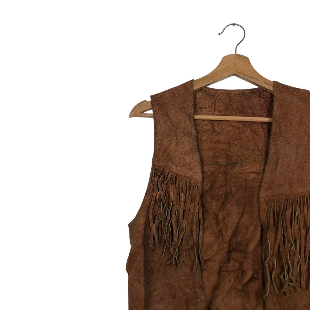 Japanese Brand 🔥RIOT RIOT DESIGN VEST BIKER JACKET LEATHER WESTERN STYLE Size US M / EU 48-50 / 2 - 9 Thumbnail