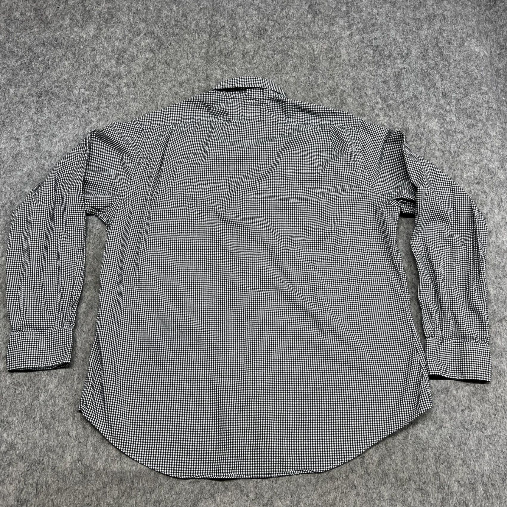 Polo Ralph Lauren Polo Ralph Lauren Shirt Mens XL Black White Check Long Sleeve Button Preppy Pony Size US XL / EU 56 / 4 - 3 Thumbnail