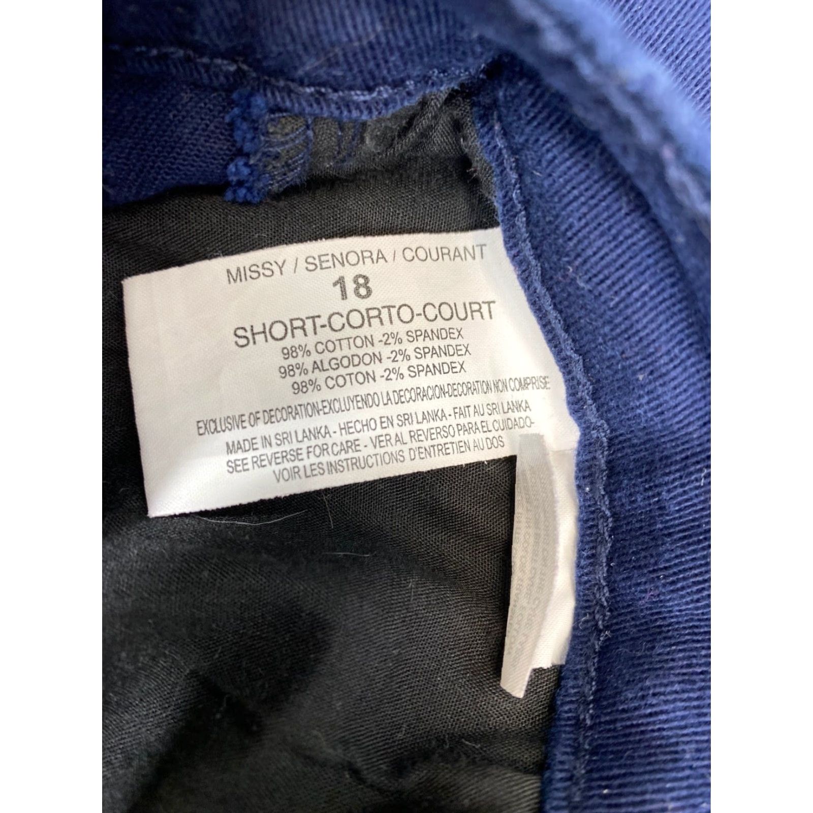 Gloria Vanderbilt Gloria Vanderbilt Jeans Womens 14 Blue Denim Amanda Pants Straight 5-Pocket Logo Embroidered Comfort Stretch Size 36" / US 14 / IT 50 - 5 Thumbnail