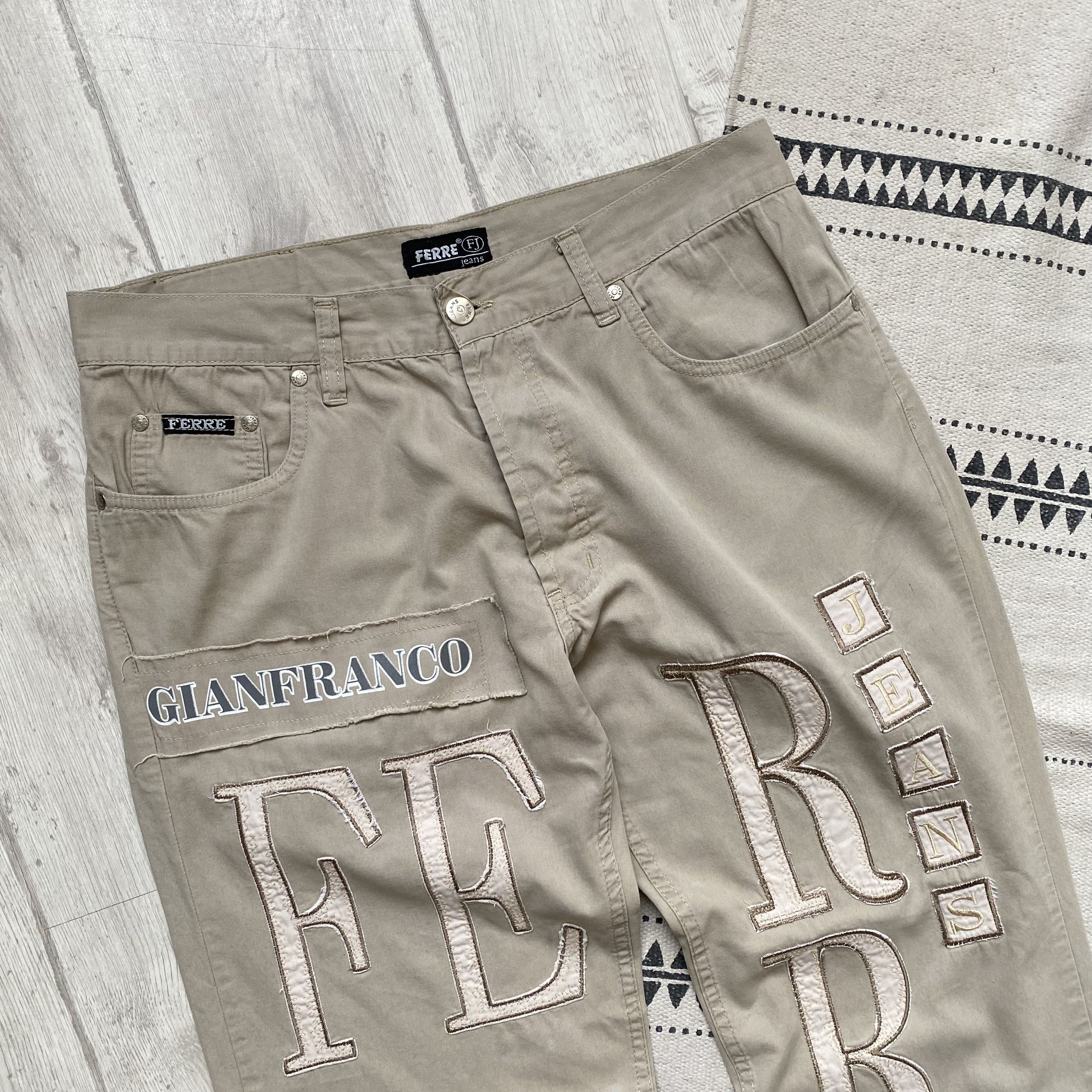 Gianfranco Ferre Vintage Y2K Gianfranco Ferre Pants Trousers avant-garde Size US 32 / EU 48 - 2 Thumbnail