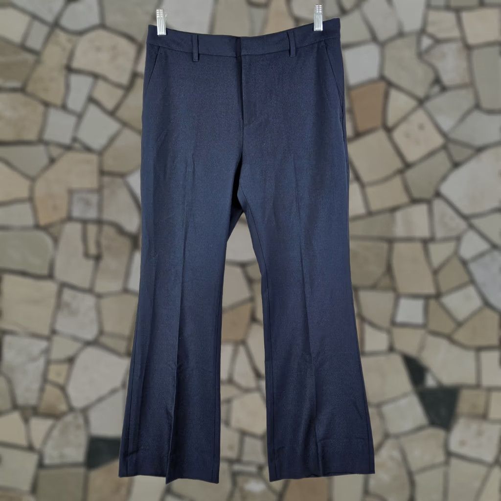 Banana Republic Banana Republic Women's Dress Pants Navy Blue Stretch Petite 8P Size 28" / US 6 / IT 42 - 1 Thumbnail