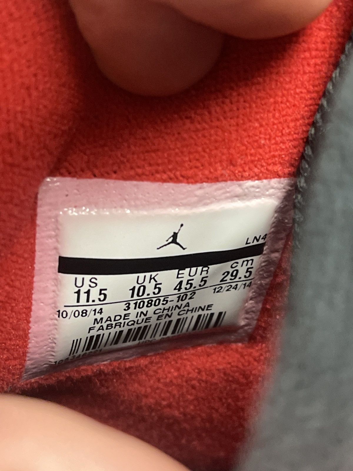 Jordan Brand Size 11.5 - Air Jordan 10 Retro Double Nickel 2015 Chicago Size US 11.5 / EU 44-45 - 11 Thumbnail