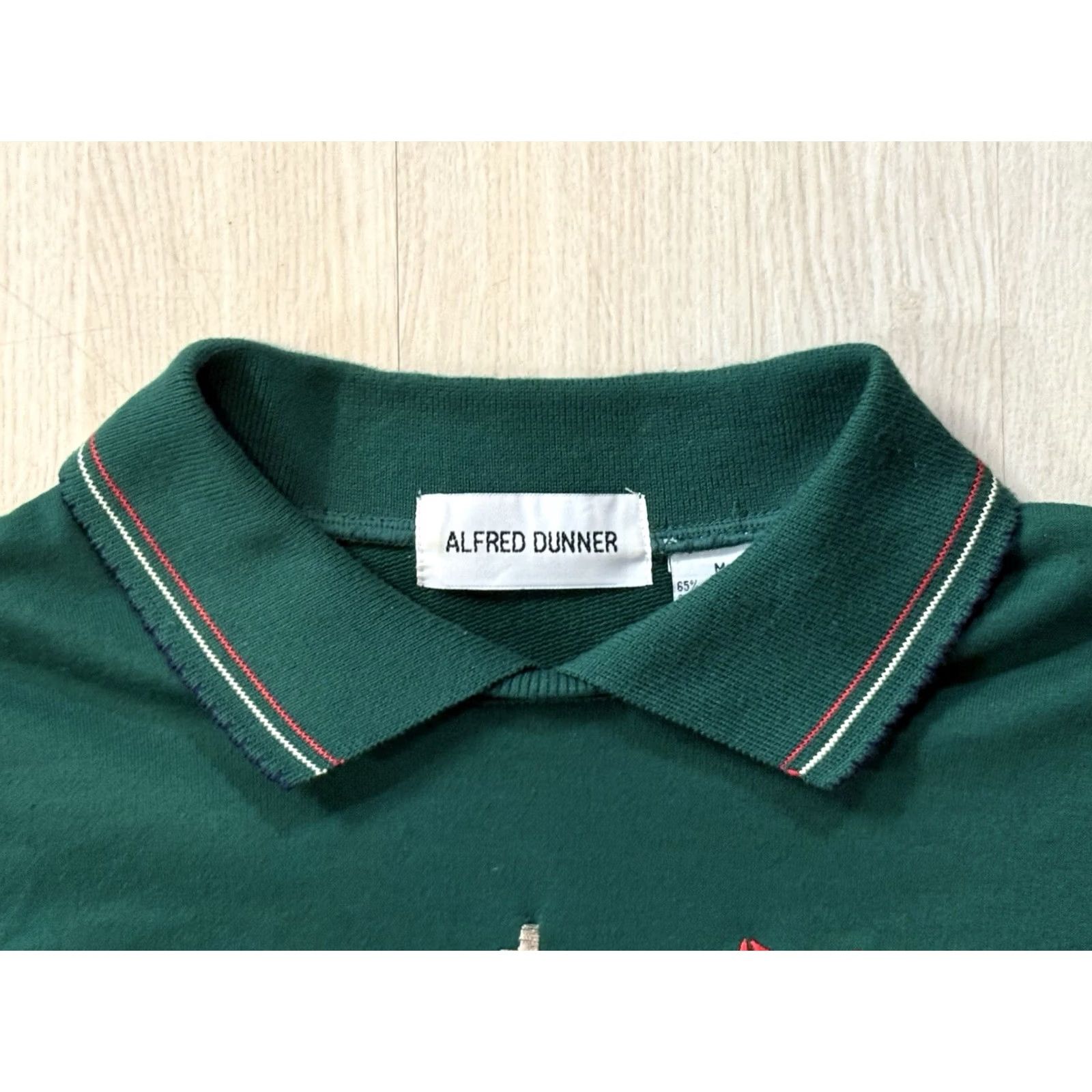 Vintage VINTAGE Alfred Dunner Embroidered Sweatshirt Medium Cottagecore Grandma Sweatshirt Pullover Long Sleeve Green 80s 90s Bird Flower USA Womens Size M / US 6-8 / IT 42-44 - 7 Thumbnail