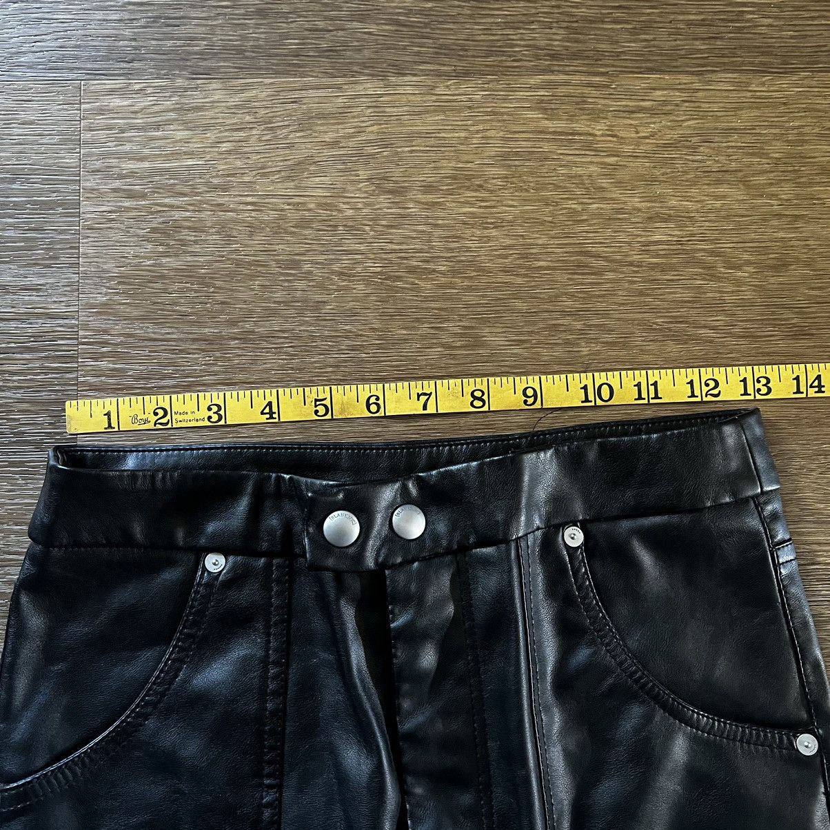 BLANKNYC Pleather Black NYC Vintage Pants Size 27" / US 4 / IT 40 - 2 Thumbnail