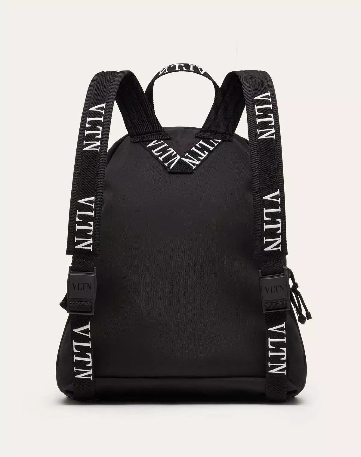 Valentino oc11z0725 Size: OS/ Vltn Nylon Backpack in Black Size ONE SIZE - 3 Thumbnail