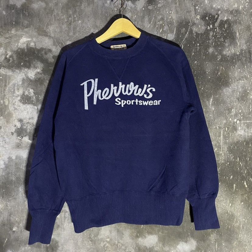 Japanese Brand × Pherrow's × Vintage Pherrows sportwear heavy sweathershirt Size US M / EU 48-50 / 2 - 2 Thumbnail