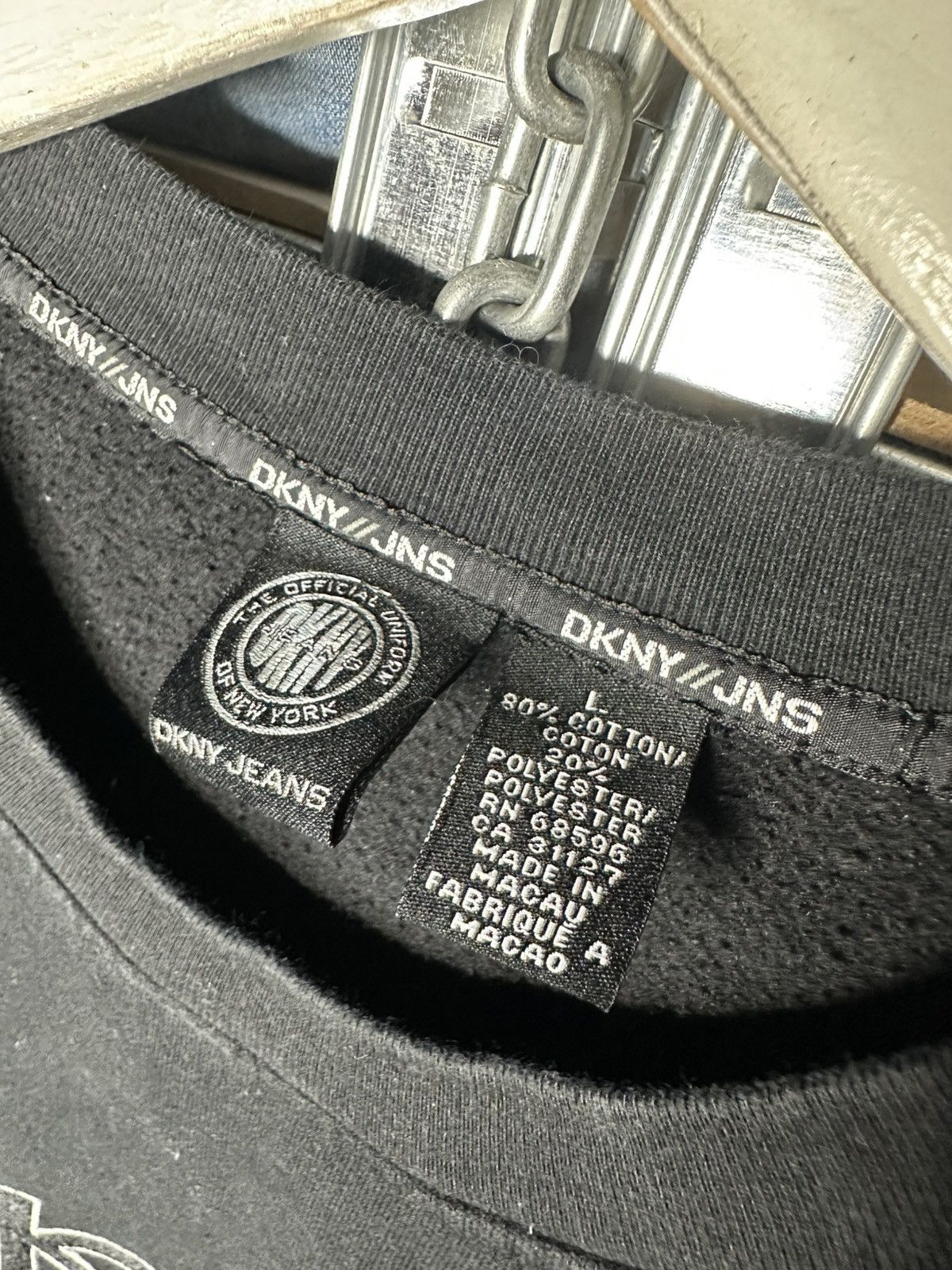 DKNY VINTAGE DKNY JEANS Donna Karan New York Sweatshirt Men's L Size US L / EU 52-54 / 3 - 4 Thumbnail