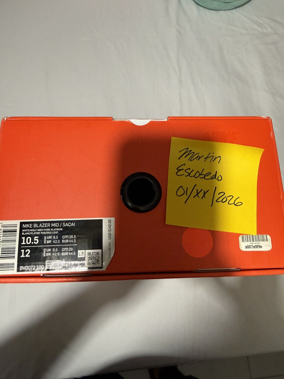 Nike × Sacai Nike x Sacai Hitop Blazer Size US 10.5 / EU 43-44 - 5 Thumbnail