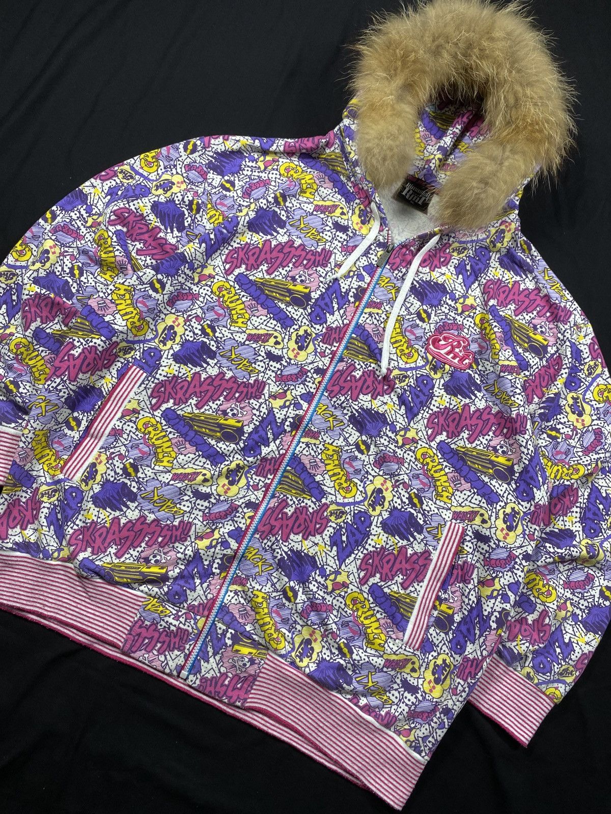 If Six Was Nine Big Size faux fur Rimaster Rmt Full print zip hoodie Size US XXL / EU 58 / 5 - 2 Thumbnail