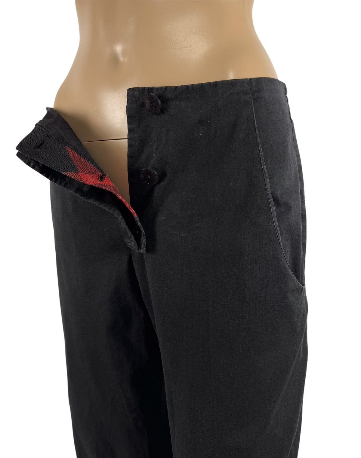 Designer MO Koshji Womens Pants Avant Garde size M Size 30" / US 8 / IT 44 - 14 Thumbnail