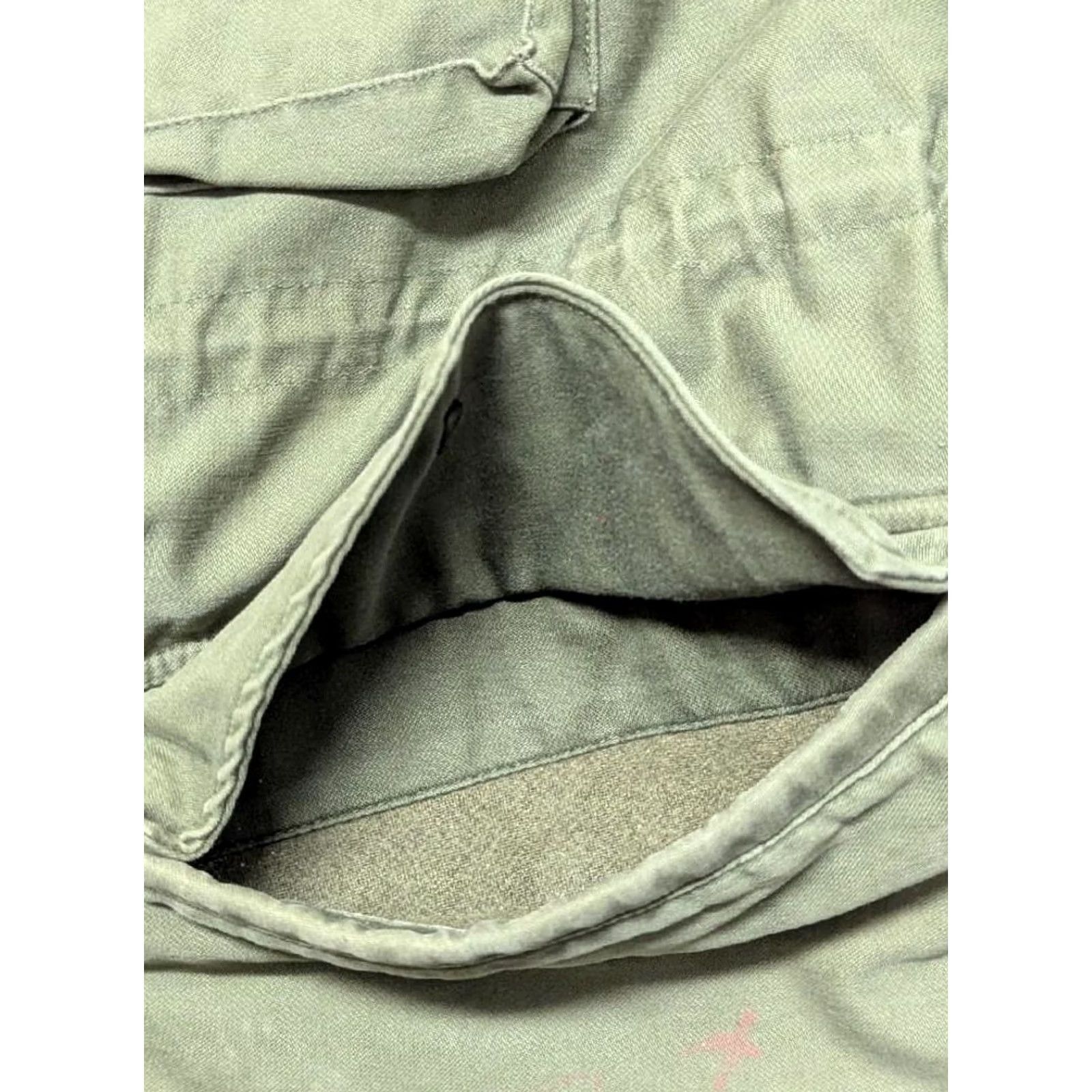 Vintage VINTAGE US ARMY M1943 40 Field Jacket Green Cotton M-43 Jacket Mens M White? Size US M / EU 48-50 / 2 - 6 Thumbnail