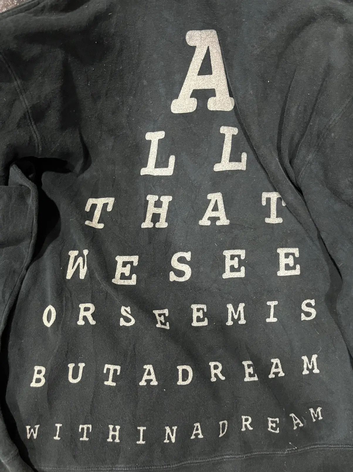 Seditionaries 💥 Black Craft EDGAR ALLEN POE Dark Art PUNK ANARCHY Size US L / EU 52-54 / 3 - 10 Thumbnail