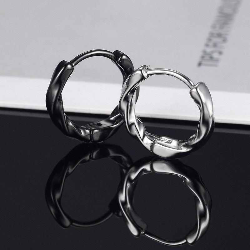 Jewelry Future Earrings One Pairs Chrome Jewelry Size ONE SIZE - 3 Thumbnail