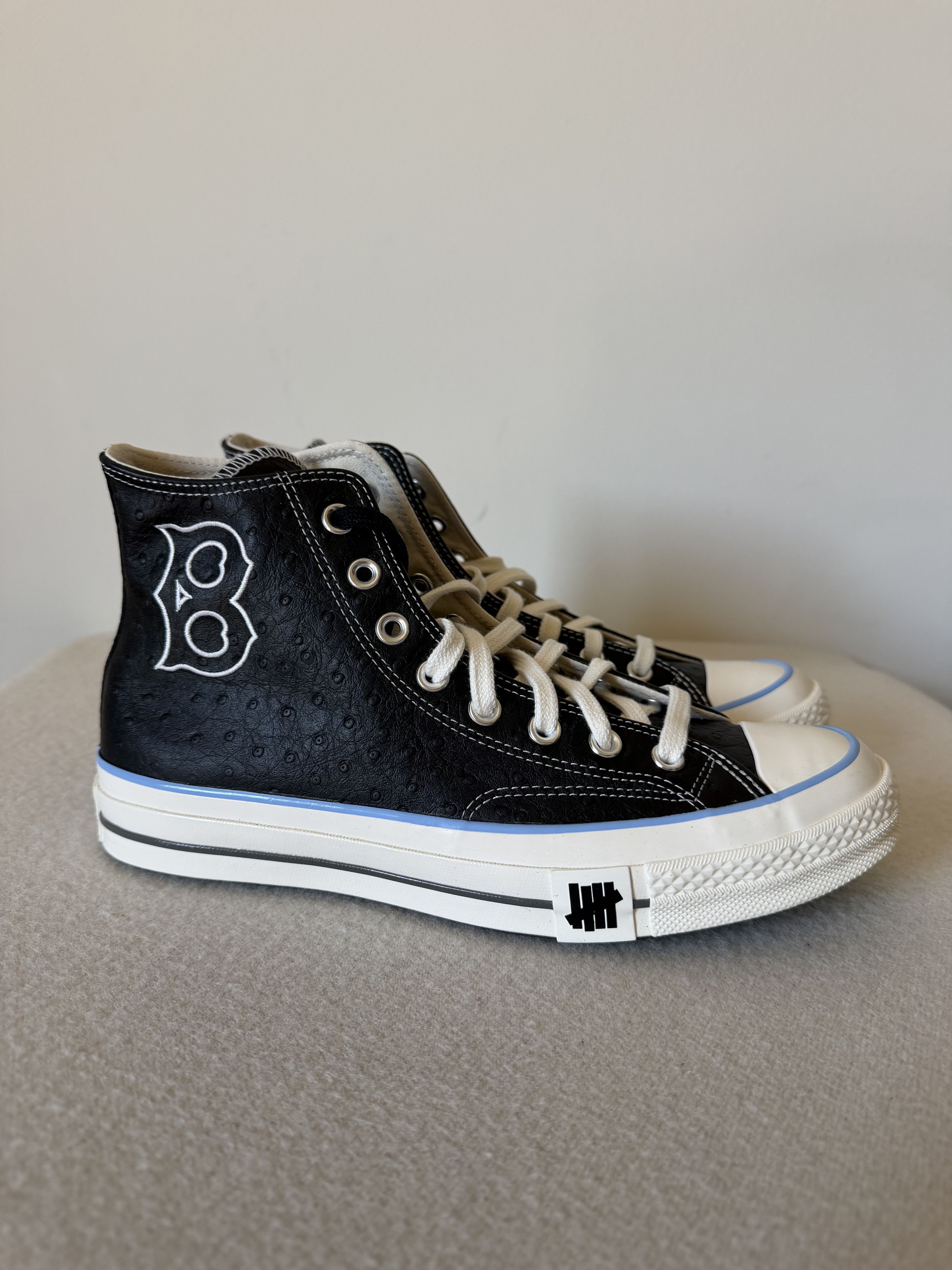 Converse × Undefeated Undefeated Converse Chuck 70 Brooklyn Dodgers in Black Size US 8.5 / EU 41-42 - 1 Thumbnail