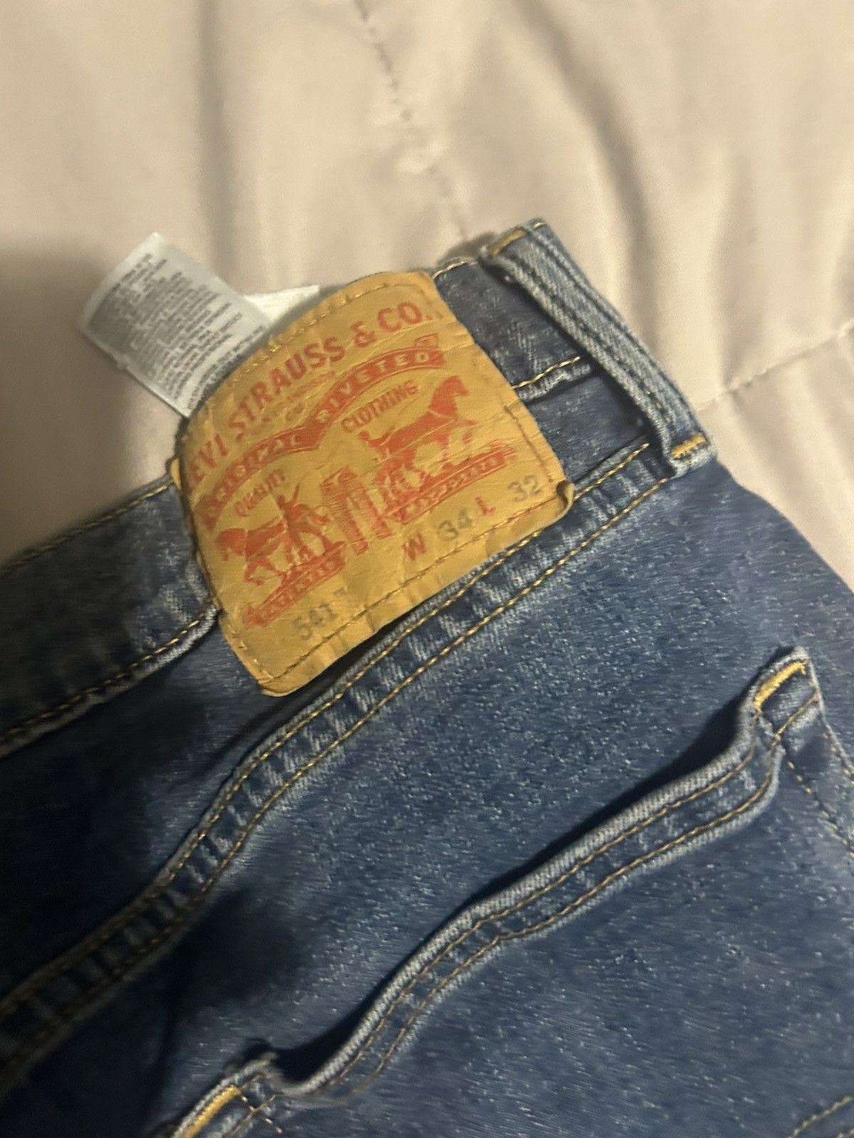 Levi's × Levi's Vintage Clothing Levi Blue Denim Jeans 541 34x32 Size US 34 / EU 50 - 3 Thumbnail