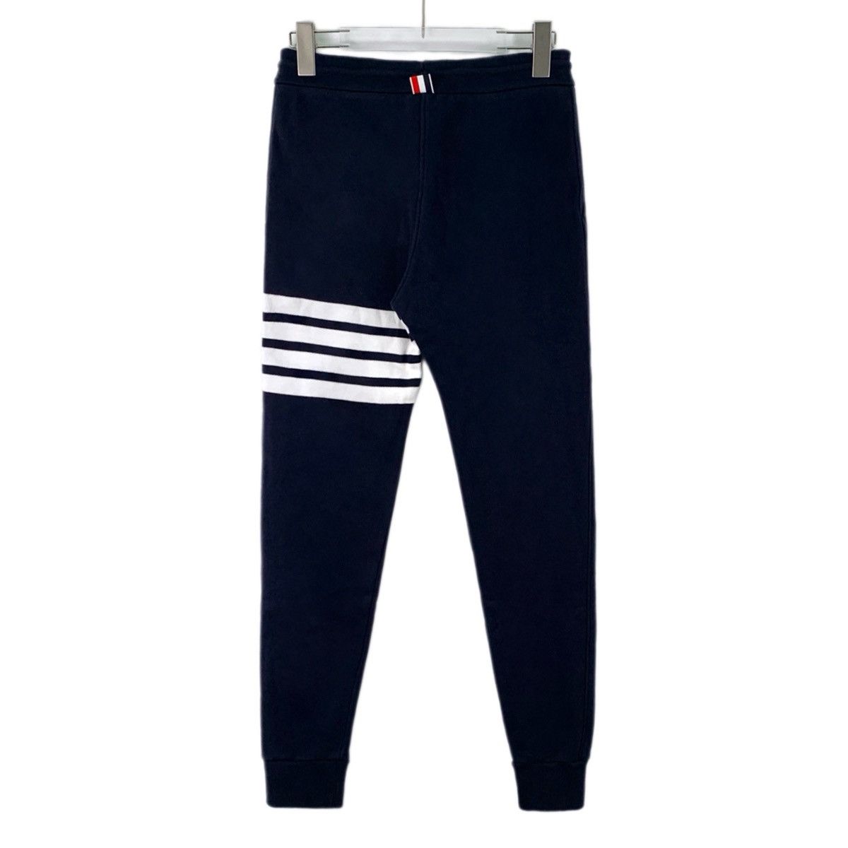 Thom Browne THOM BROWNE Navy Four Stripes Casual Sweatpants K26WX Size 26" / US 2 / IT 38 - 2 Thumbnail