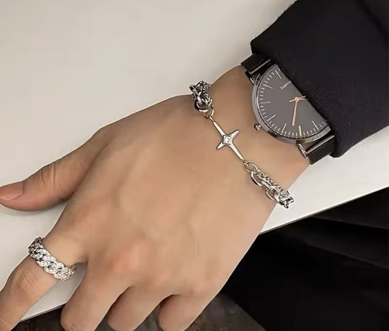 Jewelry × Vintage Y2K Vintage Star Bracelet Size ONE SIZE - 5 Thumbnail