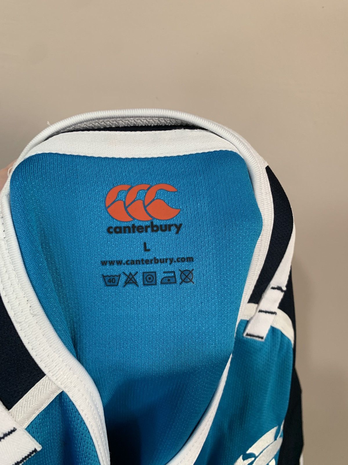 Canterbury of New Zealand Scotland 2012 Away Rugby Union Shirt Canterbury Jersey Sz L Size US L / EU 52-54 / 3 - 7 Thumbnail