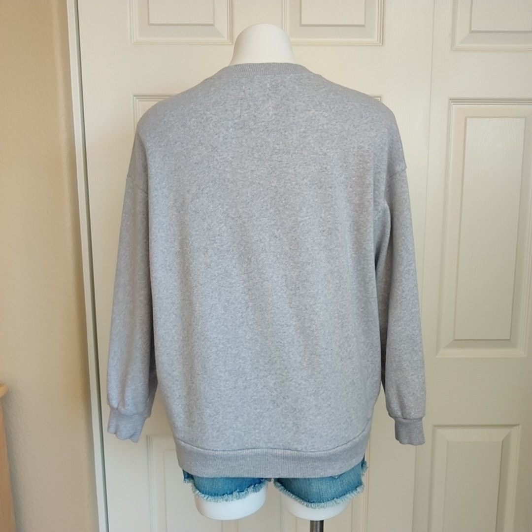 American Eagle Outfitters American Eagle striped oversized drop shoulder sweatshirt S Size S / US 4 / IT 40 - 5 Thumbnail