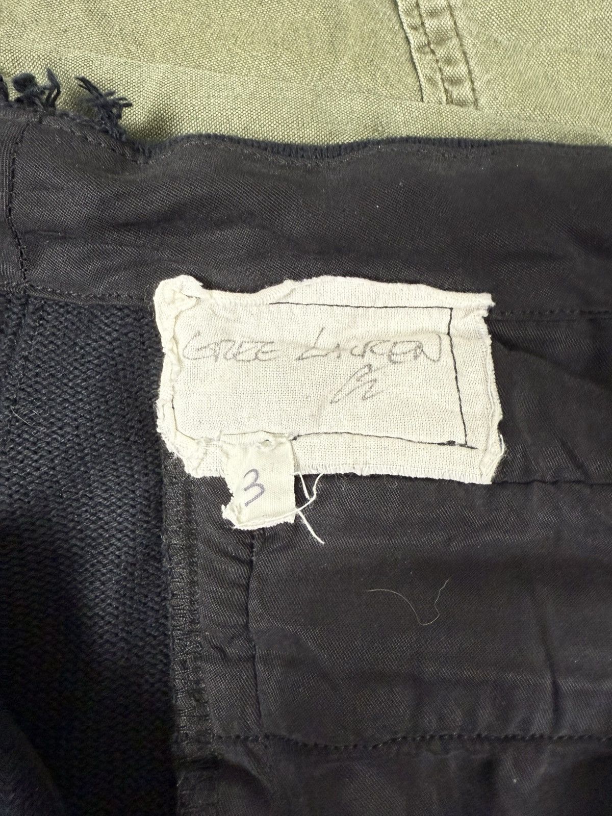 Greg Lauren Knit Fleece Slim Lounge Pants Size US 34 / EU 50 - 4 Thumbnail