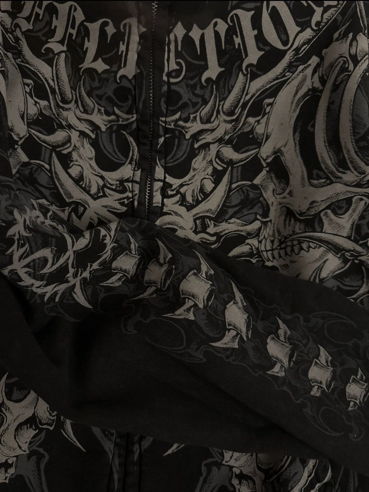 Ken Carson Ken Carson x Affliction Zip up Hoodie size small Size US S / EU 44-46 / 1 - 4 Thumbnail