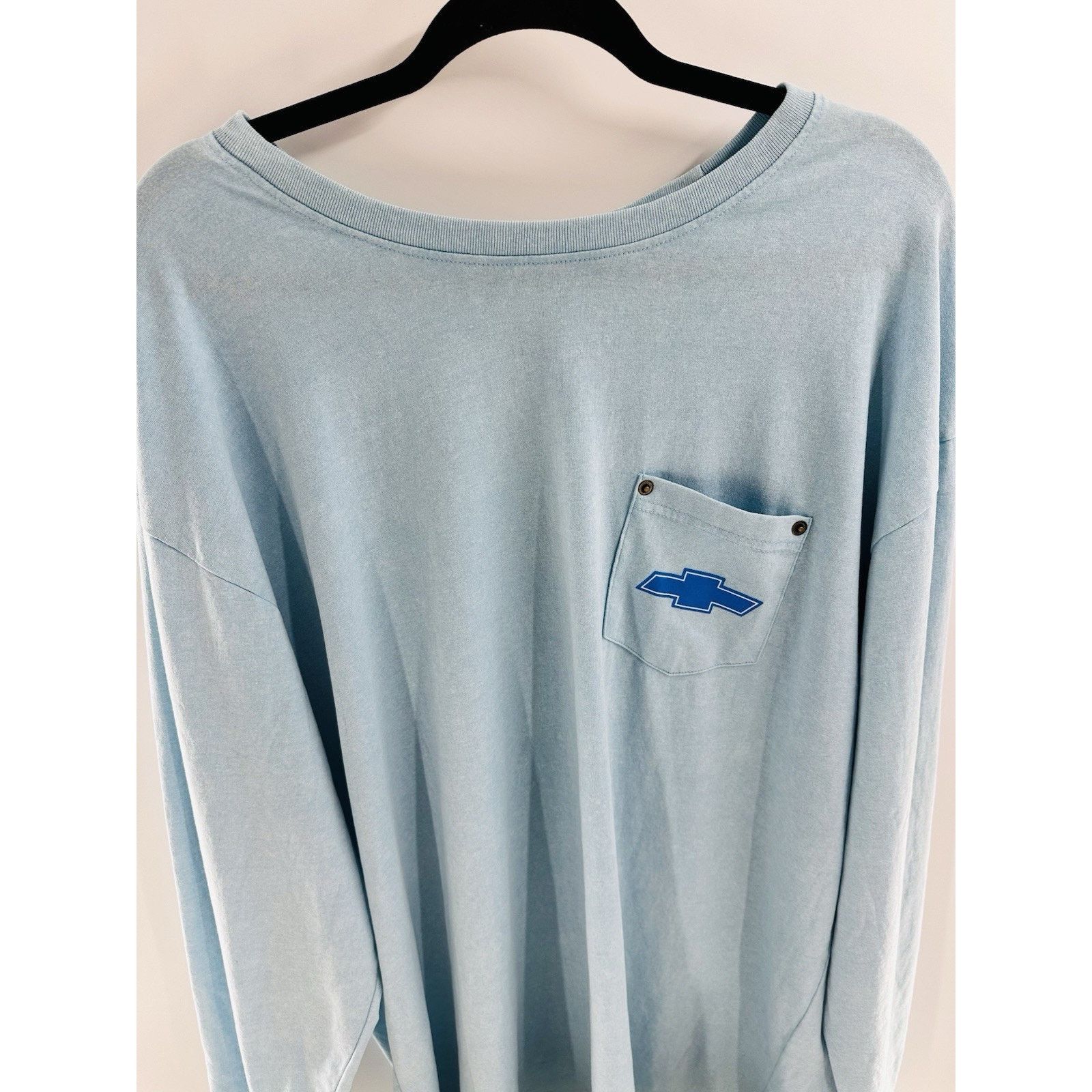 Hanes General Motors Shirt Mens XXL Blue USA Camaro Hot Rod GM Size US XXL / EU 58 / 5 - 1 Thumbnail