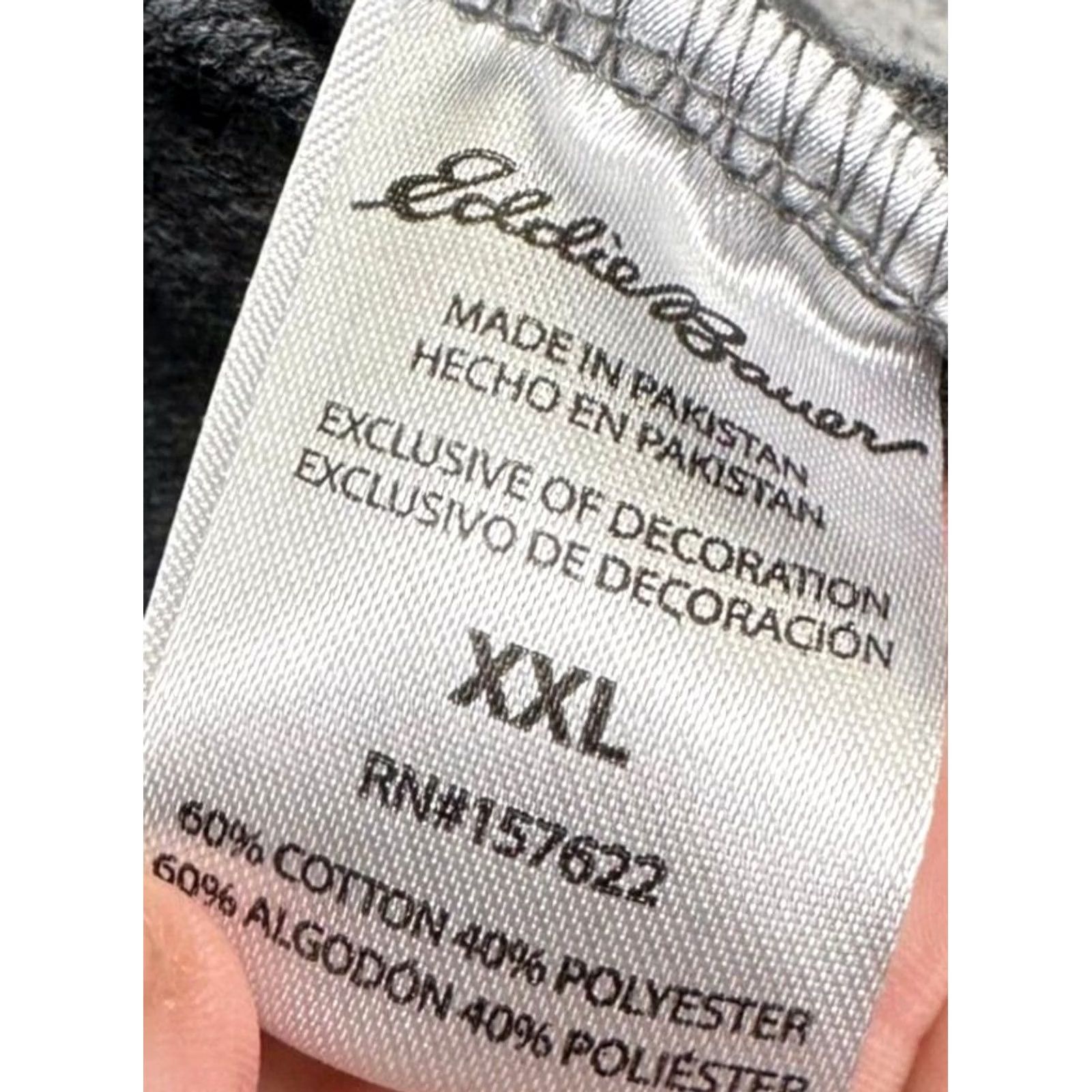 Eddie Bauer Eddie Bauer Mens 2XL Shorts Lounge Grey Sweatshorts Drawstring Elastic Waist Casual Walking Workout Accessories Shirt Size US 39 - 4 Thumbnail