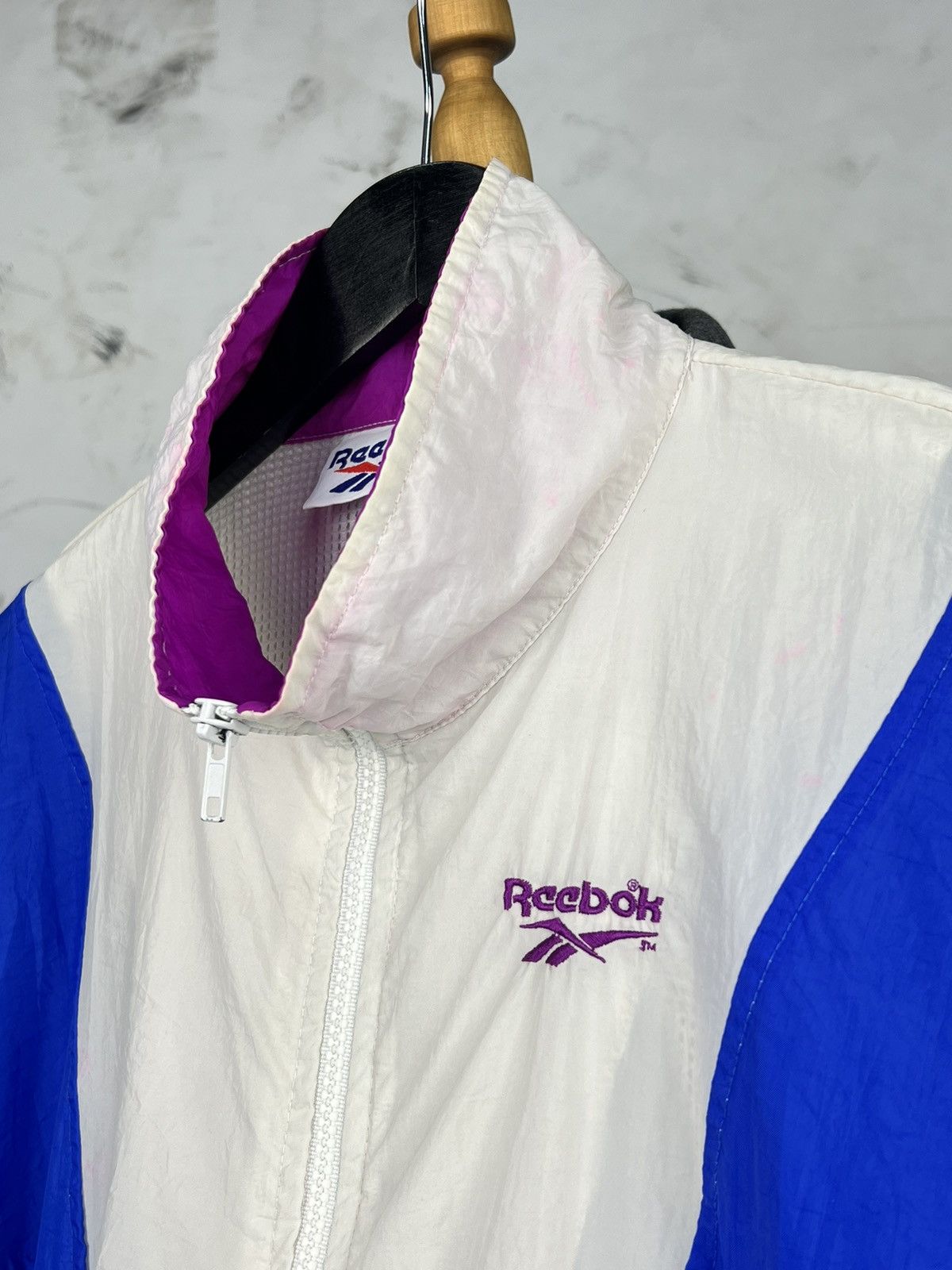 Reebok Vintage Reebok Full Zip Track Jacket Size M - L Size US M / EU 48-50 / 2 - 6 Thumbnail