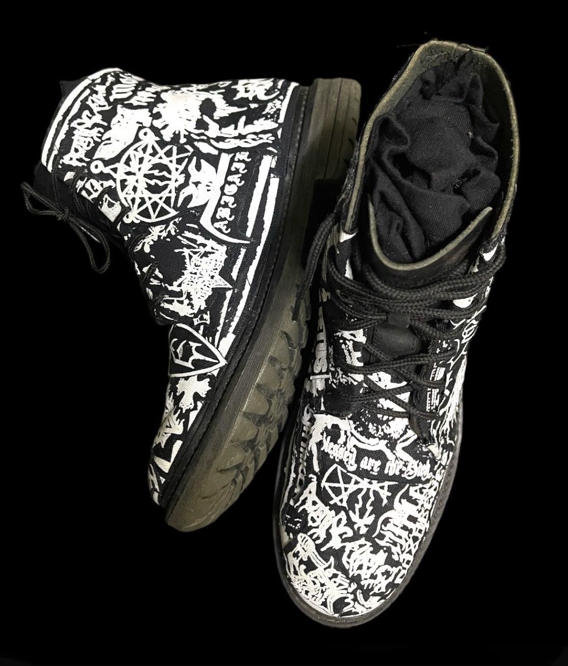 Designer × Other Custom Made Heavy Metal Boots Size US 8 / EU 41 - 8 Thumbnail