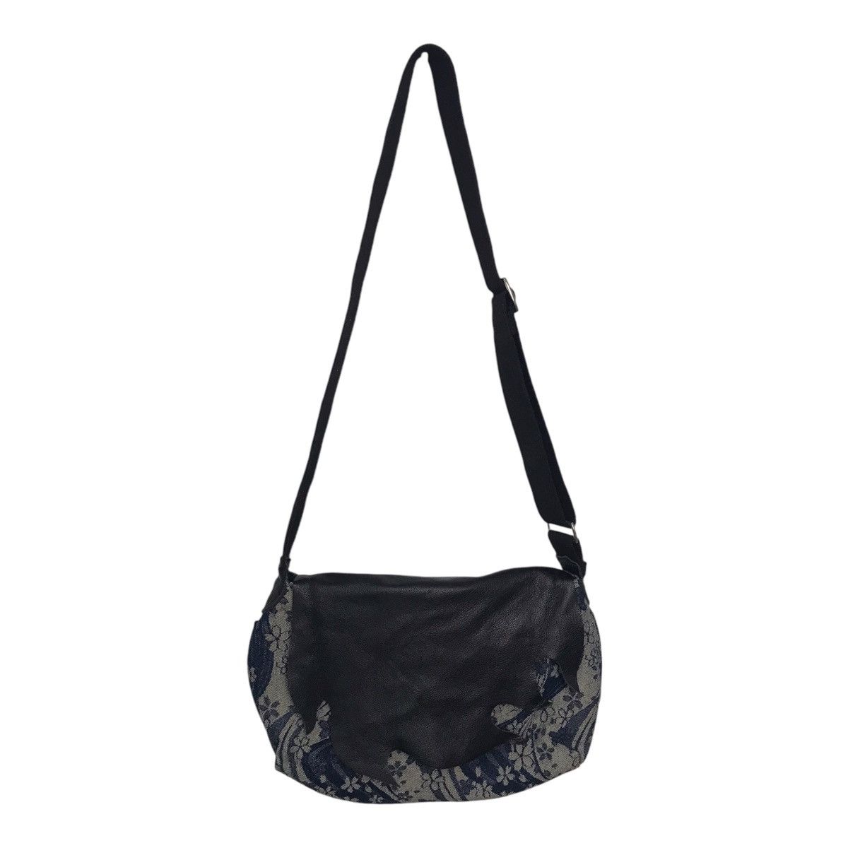 Japanese Brand Japanese Kara Kuri Shiko Tamashi Denim Sling Bag Size ONE SIZE - 2 Thumbnail