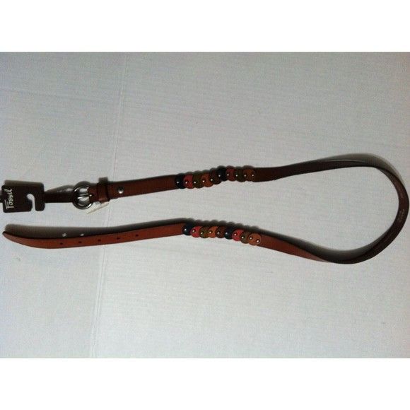 Fossil FOSSIL NEW LEATHER BELT SIZE: L LENGTH: 44" WIDTH: 3/4" Size ONE SIZE - 4 Thumbnail