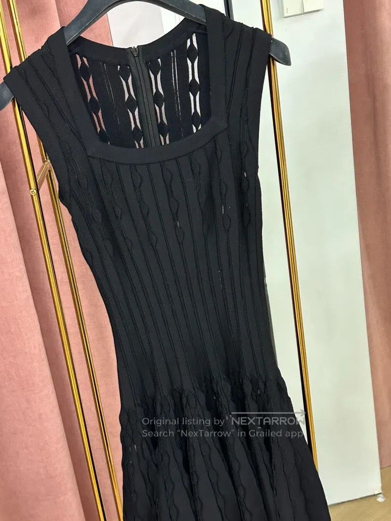 Alaia Alaia Black Knitted Dress Size XS / US 0-2 / IT 36-38 - 2 Thumbnail