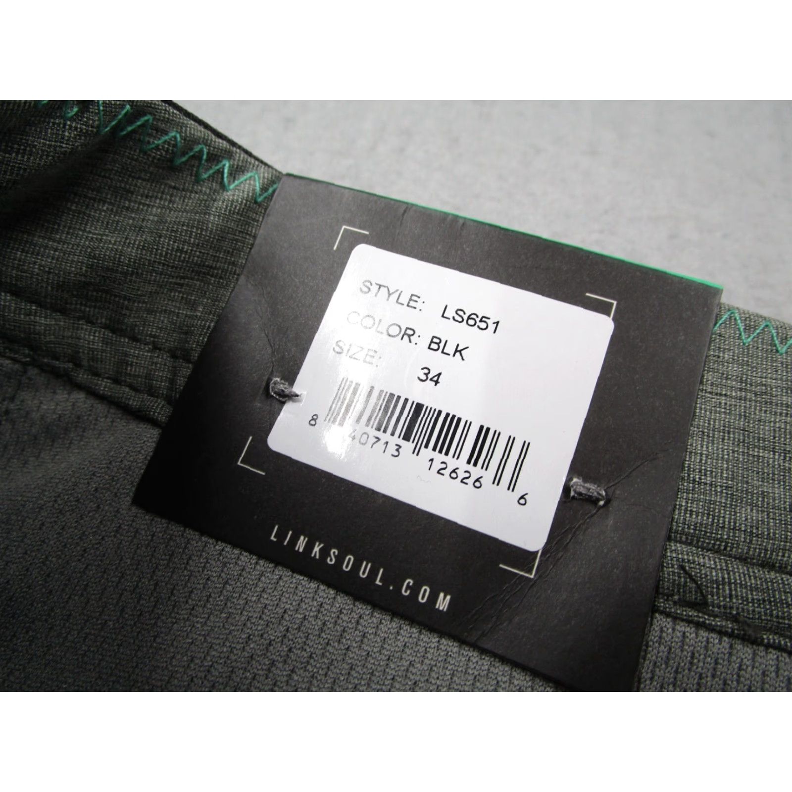 Vintage LINKSOUL Shorts Mens 34 Gray HYBRID BOARDWALKER 9" Walk Travel Resort Golf Chino 5-Pocket Regular Inseam 9 in Gray Mens Size US 34 / EU 50 - 3 Thumbnail